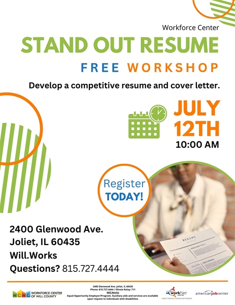 Stand Out Resumes Workshop
