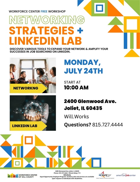Networking Strategies + LinkedIn Lab Workshop