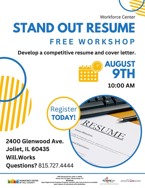 Stand Out Resumes Workshop