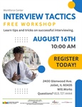 Interview Tactics Workshop