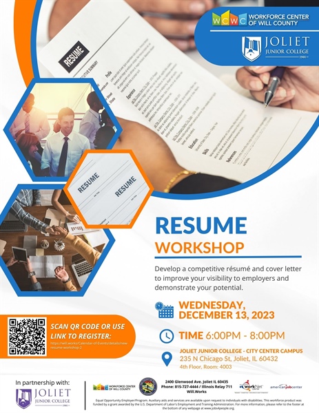 NEW! Resume Workshop