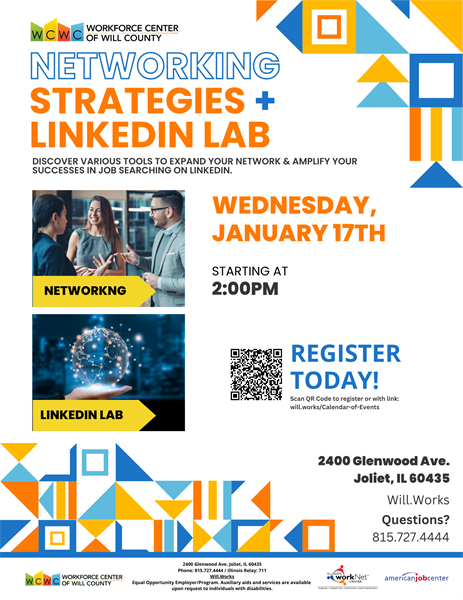 Networking Strategies + LinkedIn Lab Workshop