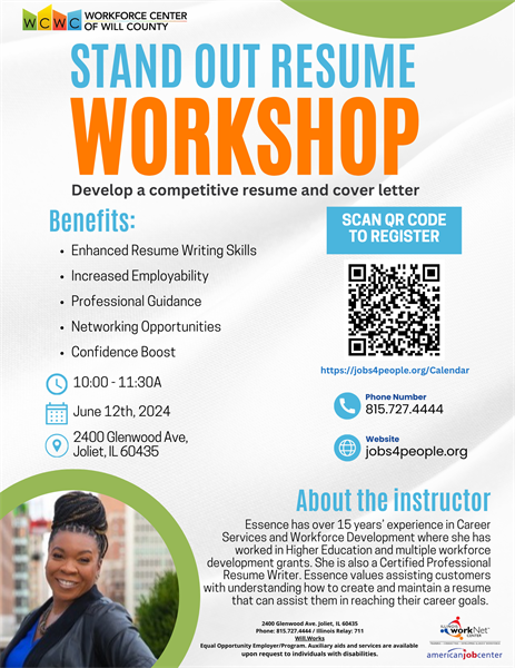 Stand Out Resume Workshop